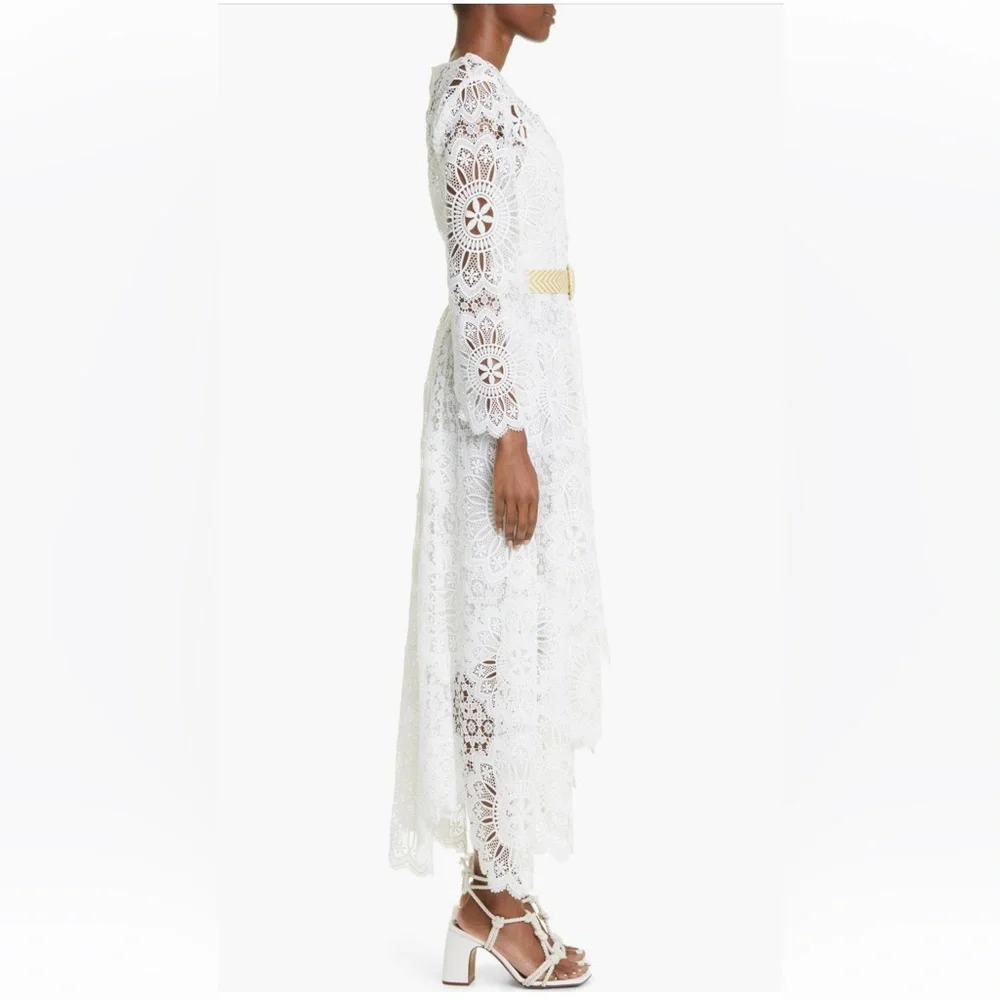 COPY - Zimmermann
Chintz Doily Long
Sleeve High-Low Lace
Dress size 4 in Zimmer… - Picture 4 of 8